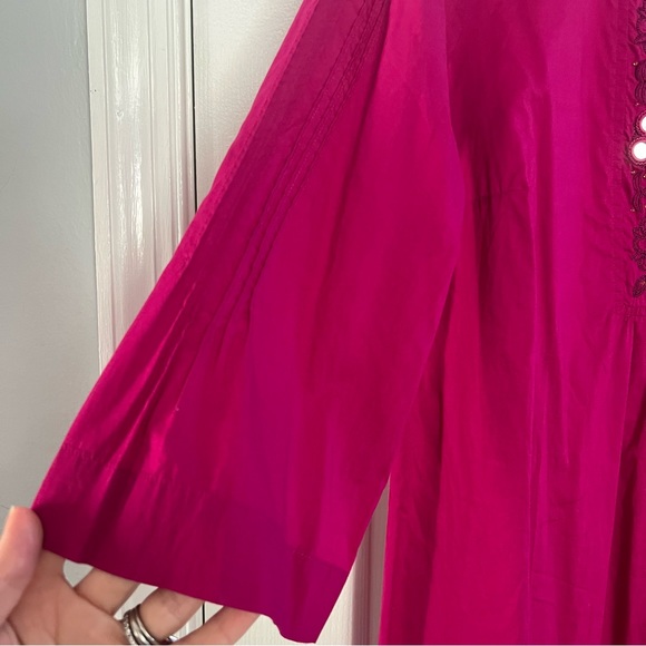 New York and Company Pink Tunic Cover Up - Picture 5 of 8